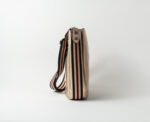 Leonie Crossbody Bag in Metallic Gold Beige - Image 