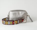 Sophia Crossbody Bag in Silver - Image 