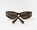 MiuMiu Sunglasses in Tortoise Brown - Image 