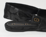 Dior Mizza Cloth Ballet Flats in Black - Image 