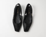 Dior Mizza Cloth Ballet Flats in Black - Image 