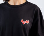 Side Hobb T-shirt in Black - Image 