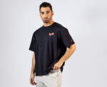 Side Hobb T-shirt in Black - Image 
