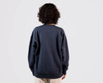 Sad Smiley Sweatshirt in Navy - Image 