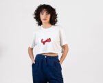 Verified Hobb Crop Top in White - Image 