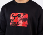 Hobb At First Sight Sweatshirt in Black - Image 