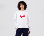 Velvet Hobb Sweatshirt in White - Image 