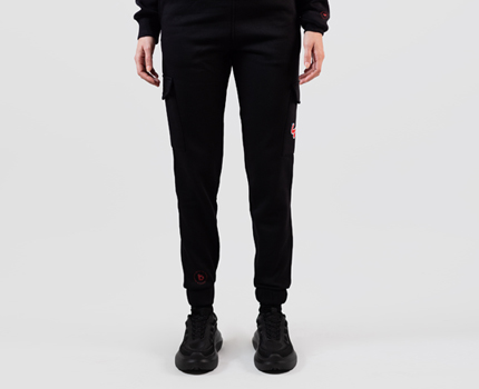 135A0300 Hobb Sweatpants in Black - Image 1