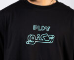 Play Techno T-shirt in Black - Image 