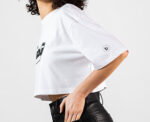 Tohfa Crop Top in White - Image 