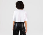 Tohfa Crop Top in White - Image 