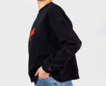 Velvet Hobb Sweatshirt in Black - Image 