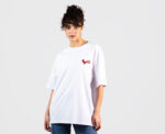 Side Hobb T-shirt in White - Image 