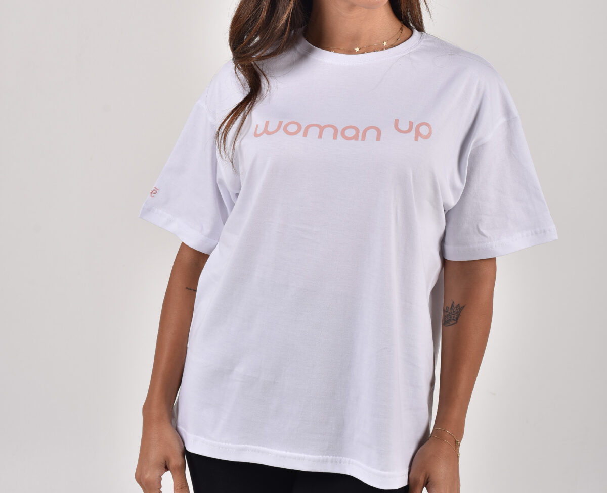 Untitled-1-43 The Woman Up Crew Neck T-Shirt - Image 1