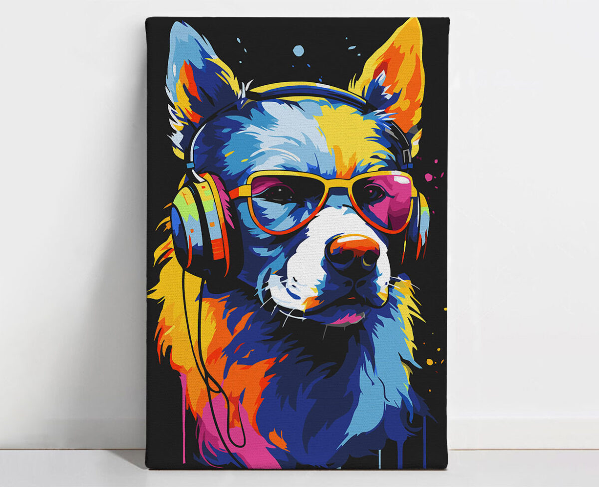 1 Master Dj Dog Paint Kit - Image 1