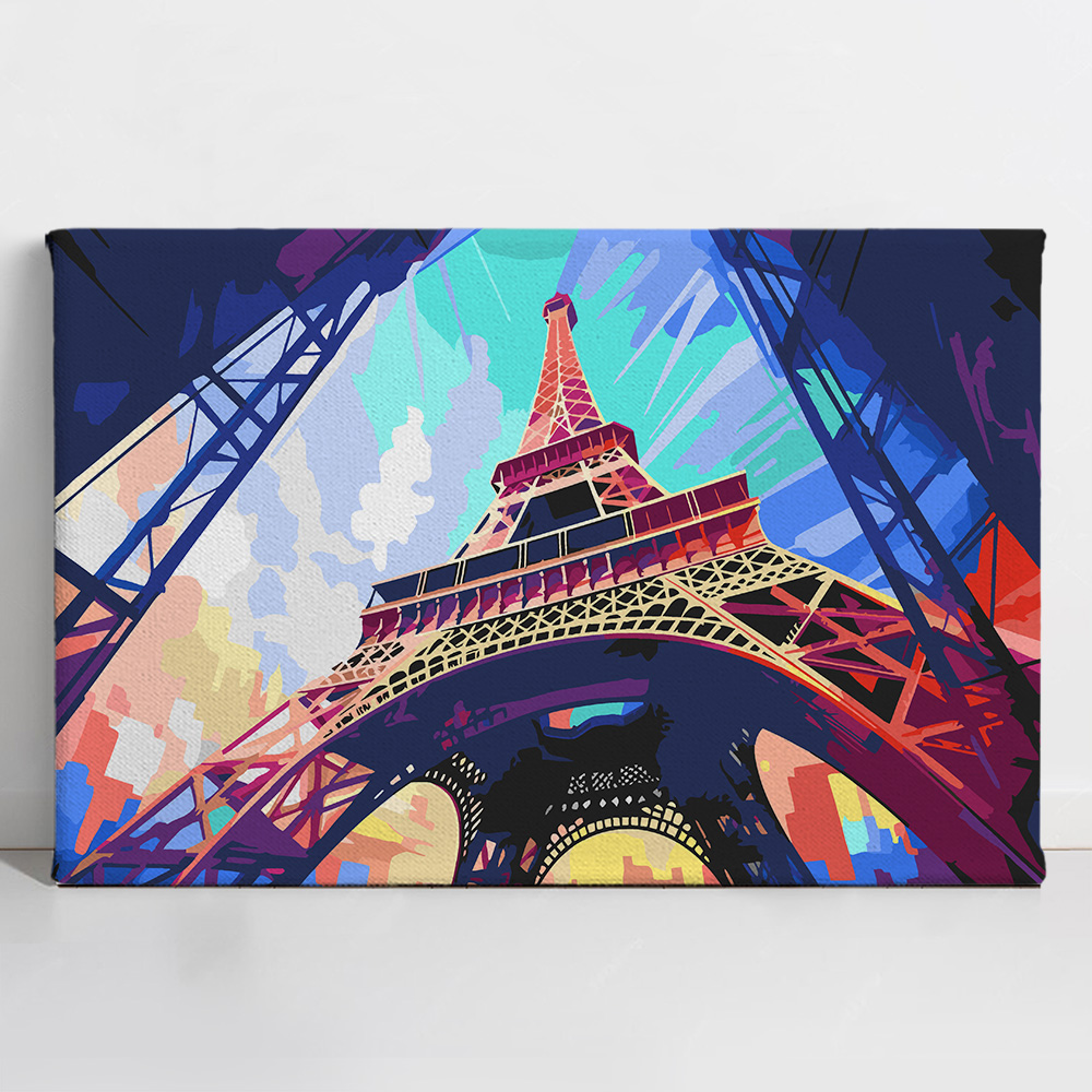 1 Peaking Eiffel Tower Paint Kit - Image 1