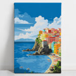 Amalfi Coast of Italy Paint Kit - Image 