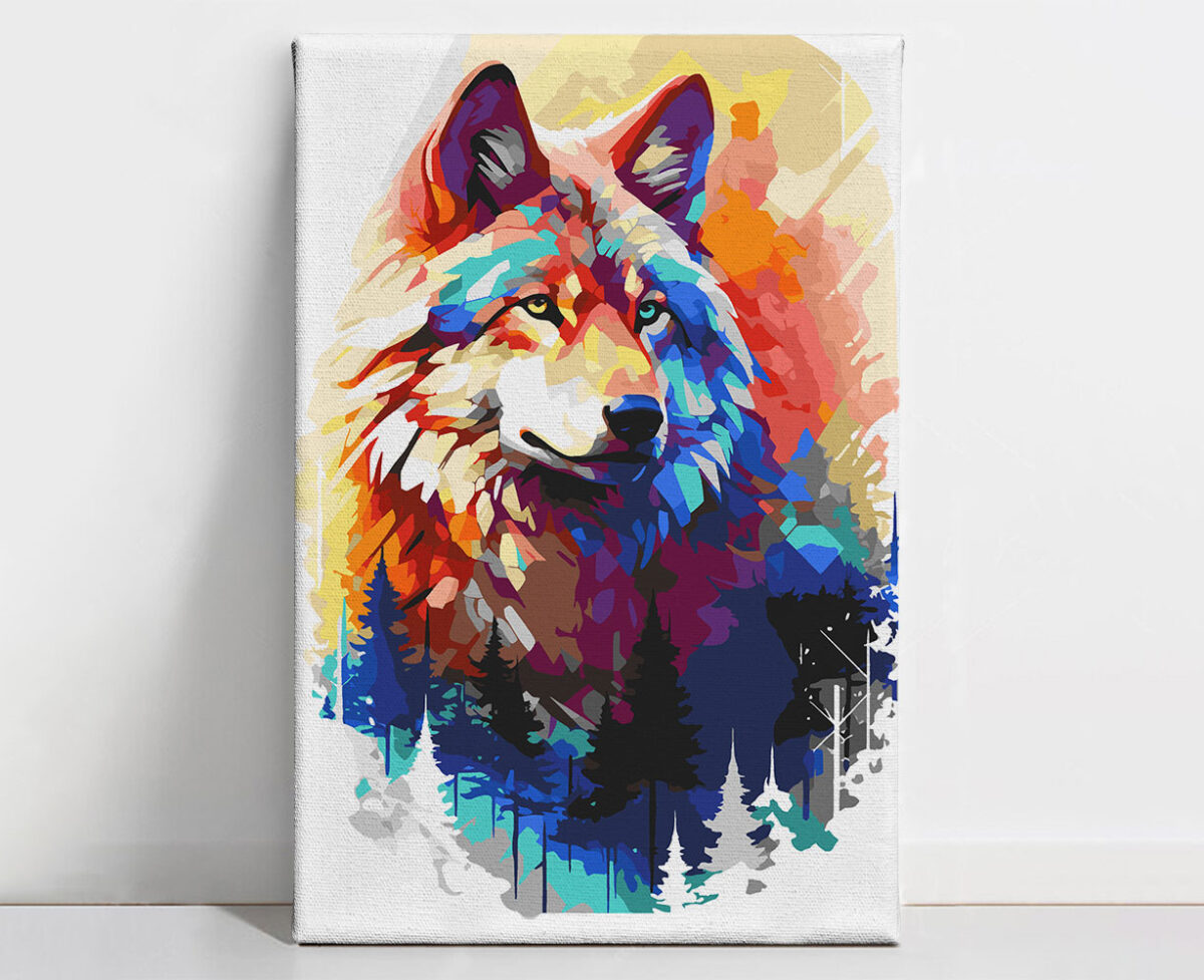 Majestic Wolf Paint Kit - Image 1