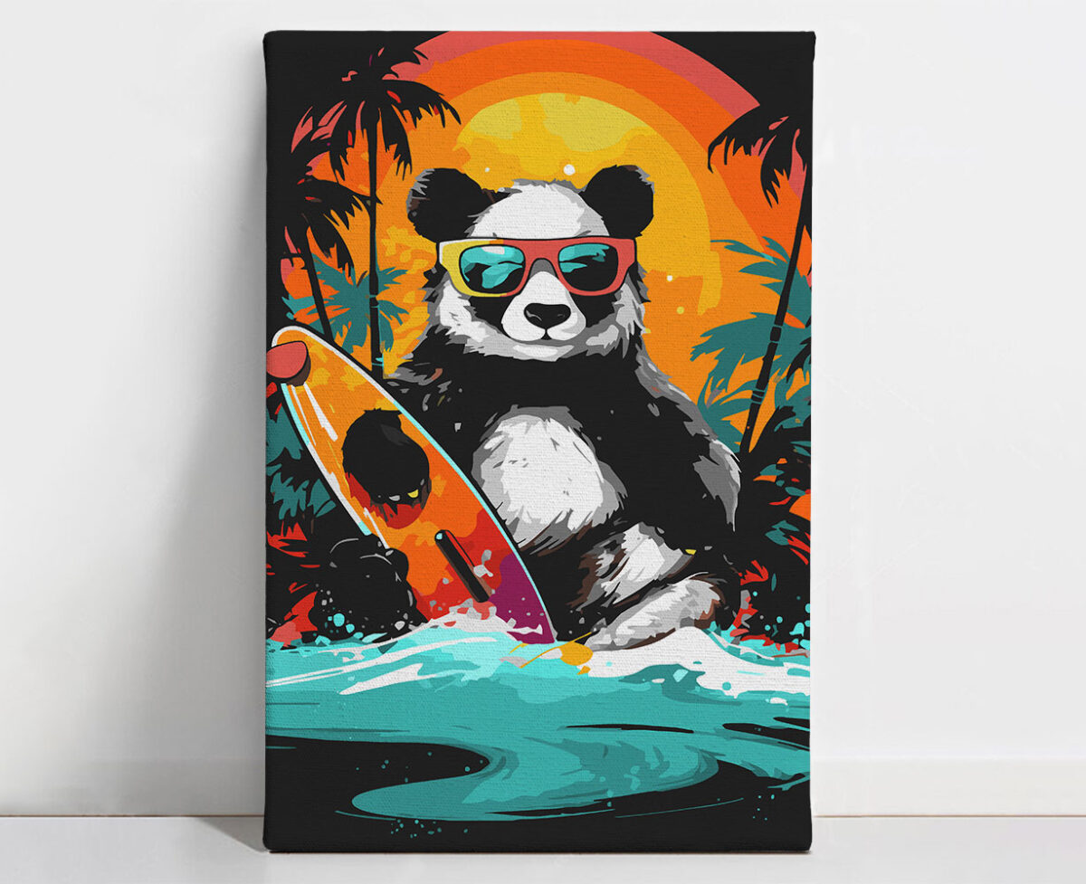 Panda on the Coast Paint Kit - Image 1