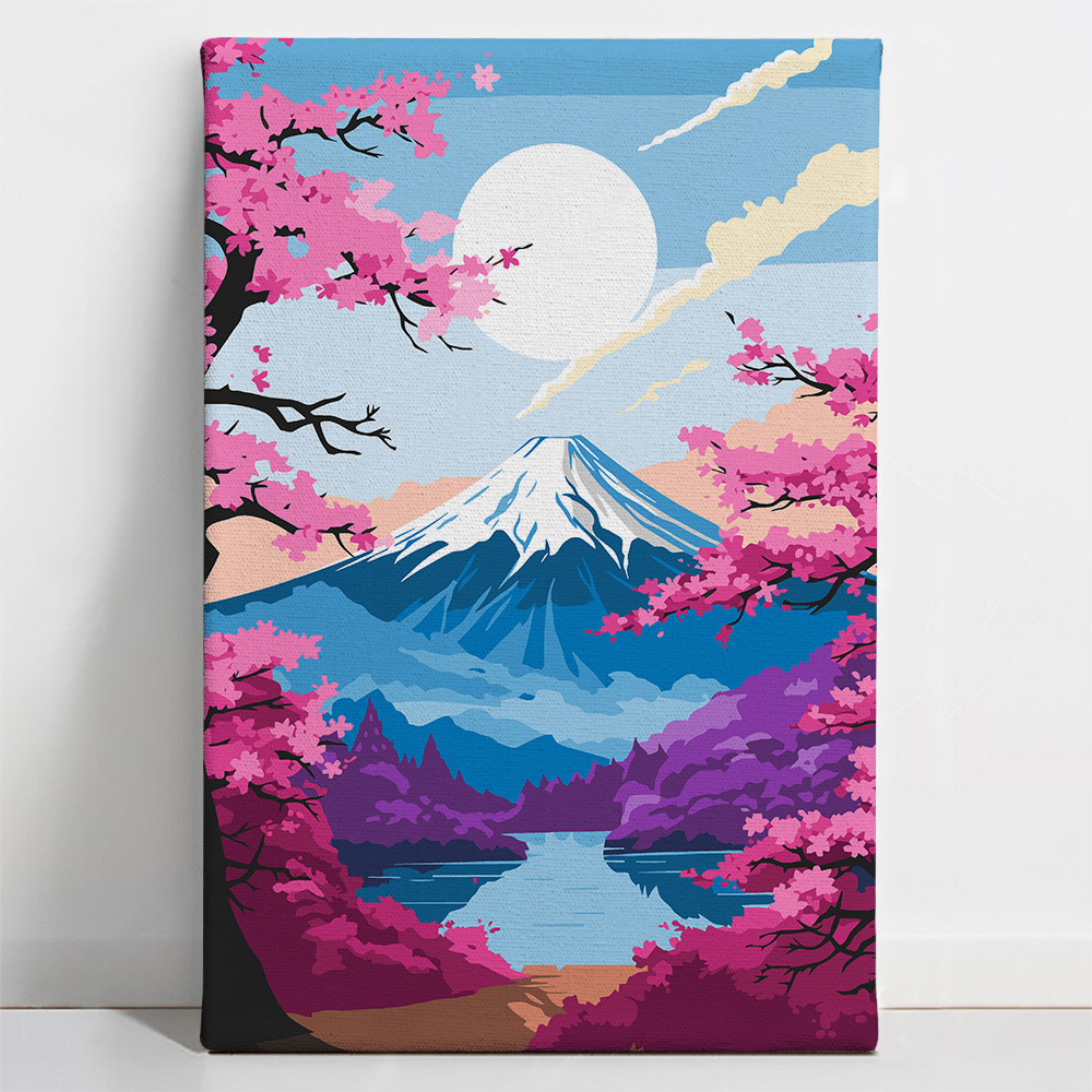 1 Blooming Mount Fuji Paint Kit - Image 1