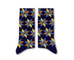 Geometrics Flowers Long Socks - Image 