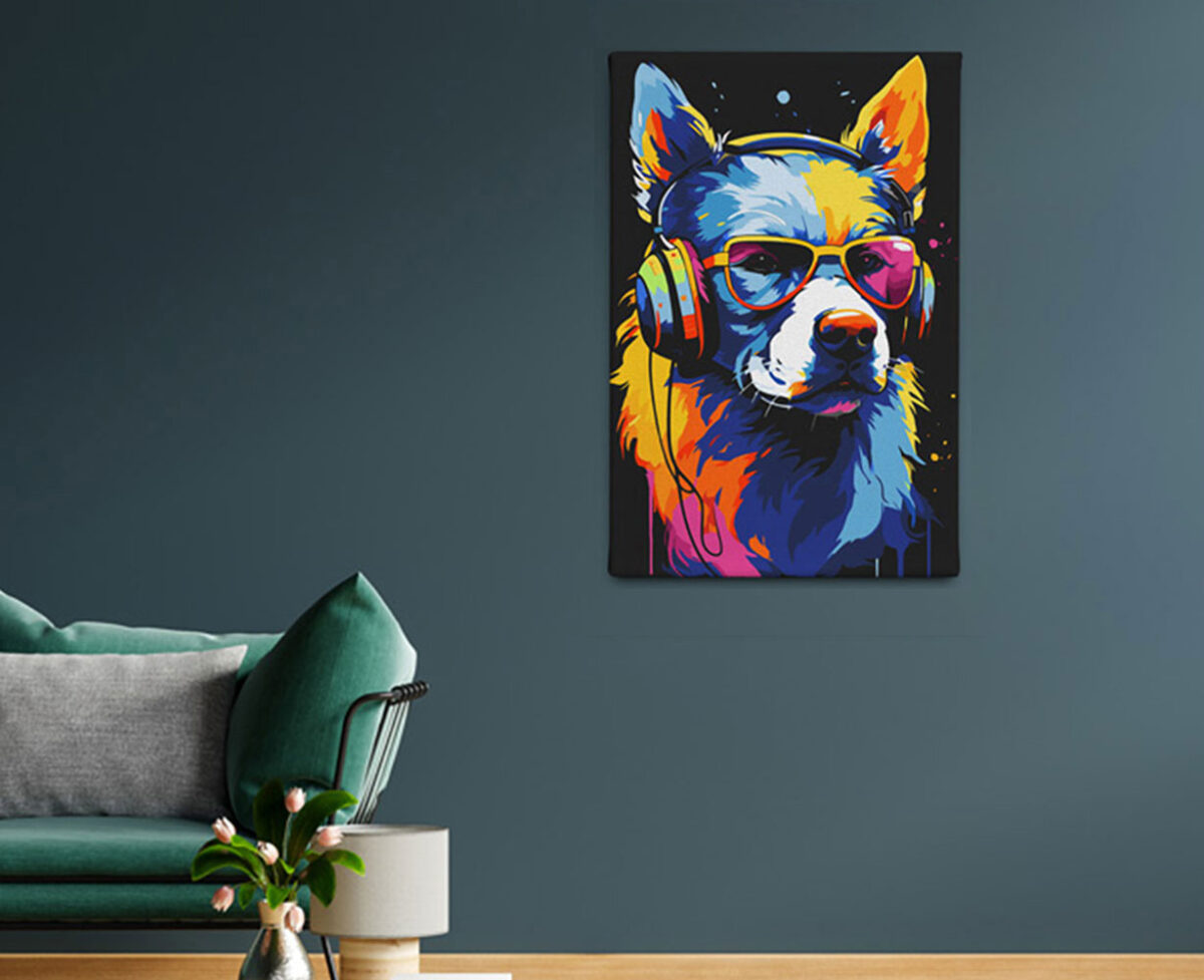 Master Dj Dog Paint Kit - Image 