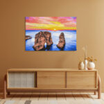 Raouche Rock of Beirut Paint Kit - Image 