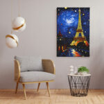 Starry Eiffel Tower Paint Kit - Image 