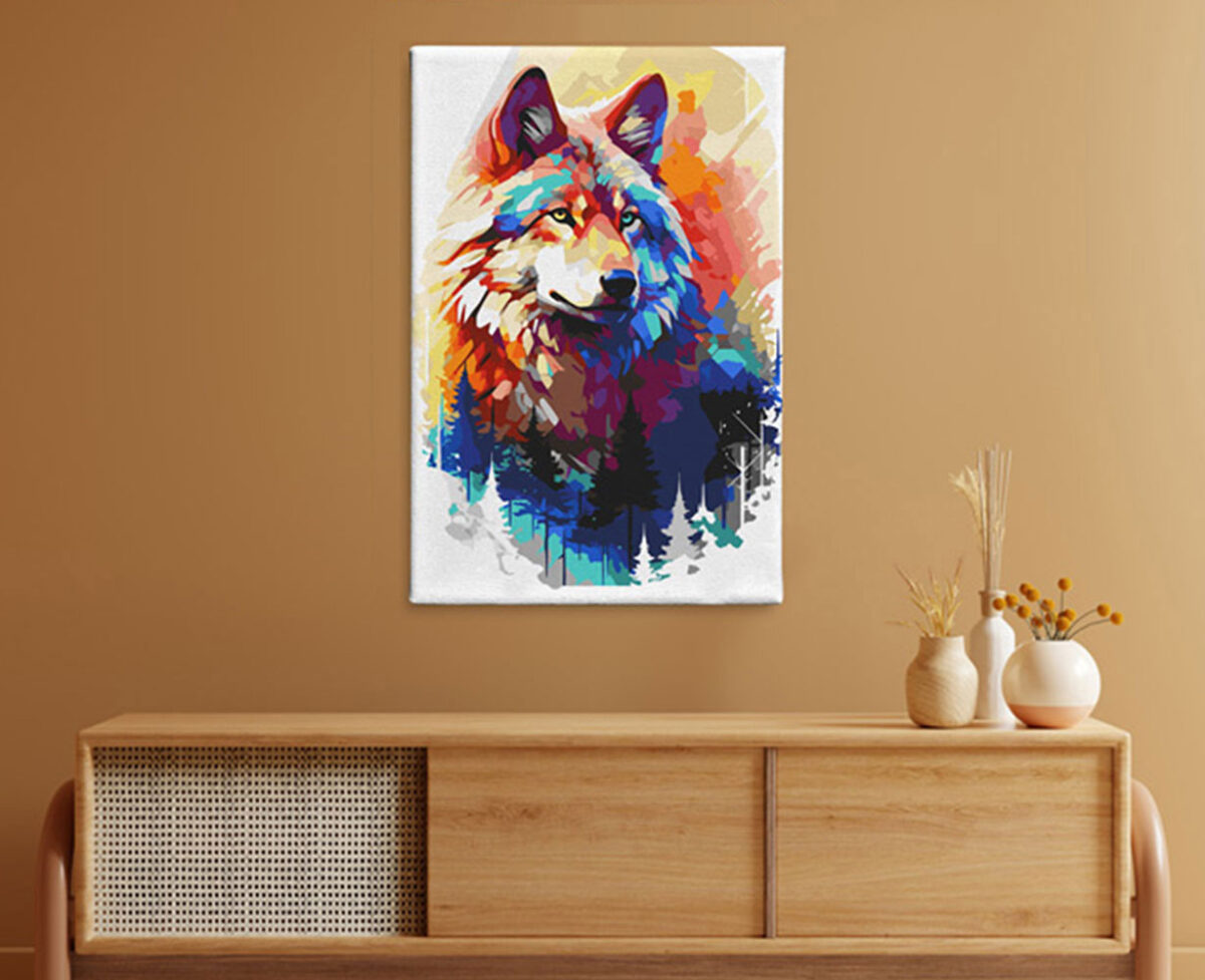 Majestic Wolf Paint Kit - Image 