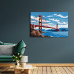 Golden Gate Bridge Paint Kit - Image 
