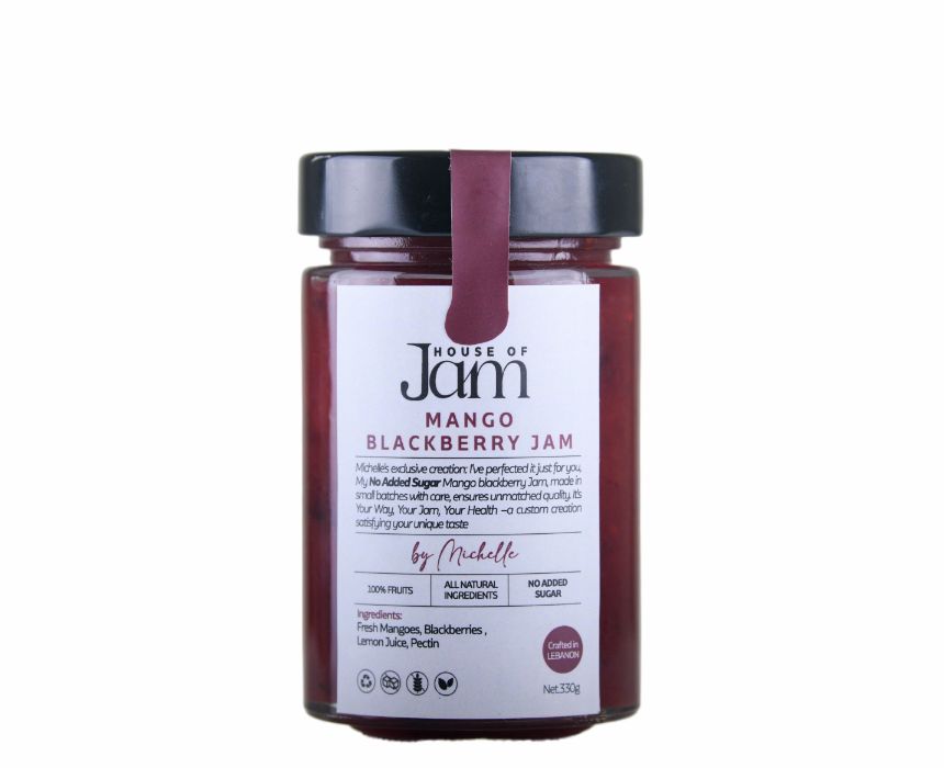 Mango blackberry jam No Added Sugar Mango Blackberry Jam - Image 1