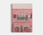 A5 Spiral Pink Balcony Notebook - Image 