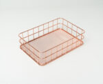 Wire Storage Box in Rose Gold - Image 