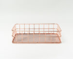 Wire Storage Box in Rose Gold - Image 