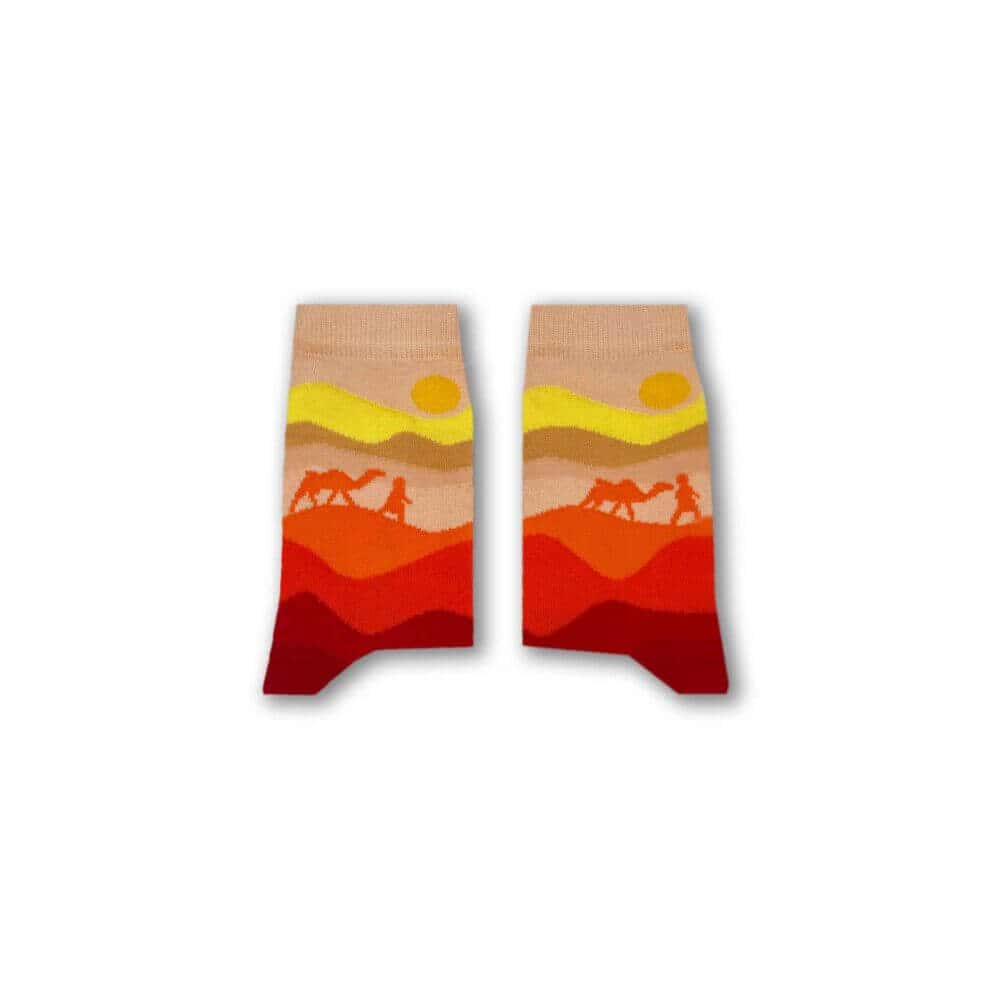 sikasok-product-kids-arabian-desert-sikasok-1 Kids Arabian Desert Long Socks - Image 1
