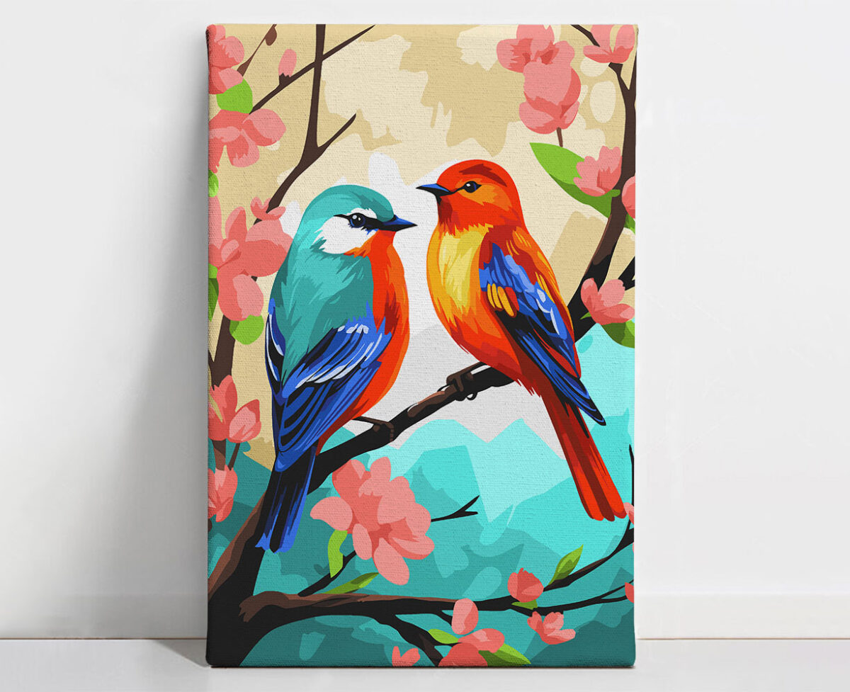 Vivid Birds Perch Paint Kit - Image 1