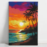 Tropical Sunset Paint Kit - Image 