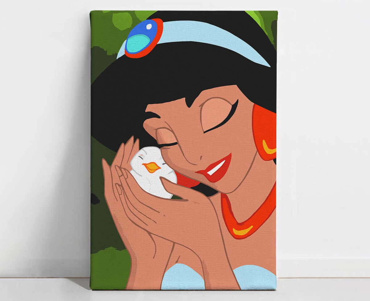 1 Princess Jasmine Kids Paint Kit - Image 1