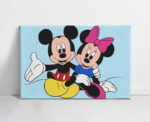 Mickey and Minnie Kids Paint Kit - Image 