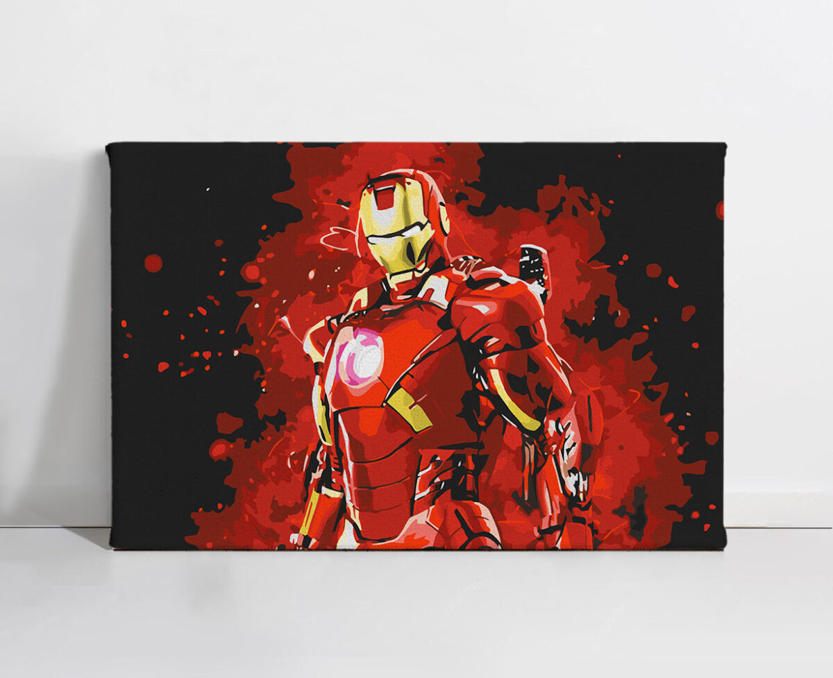 1 Iron Man Kids Paint Kit - Image 1