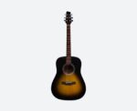 Sunburst Acoustic Guitar - Image 