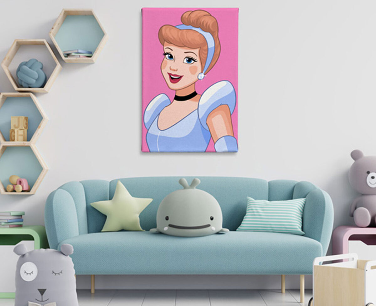 Cinderella Kids Paint Kit - Image 