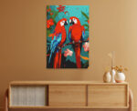 Red Parrots Harmony Paint Kit - Image 