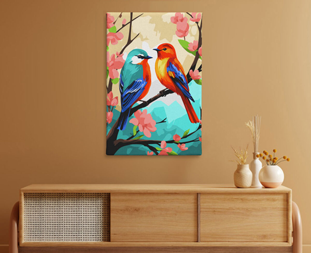 Vivid Birds Perch Paint Kit - Image 