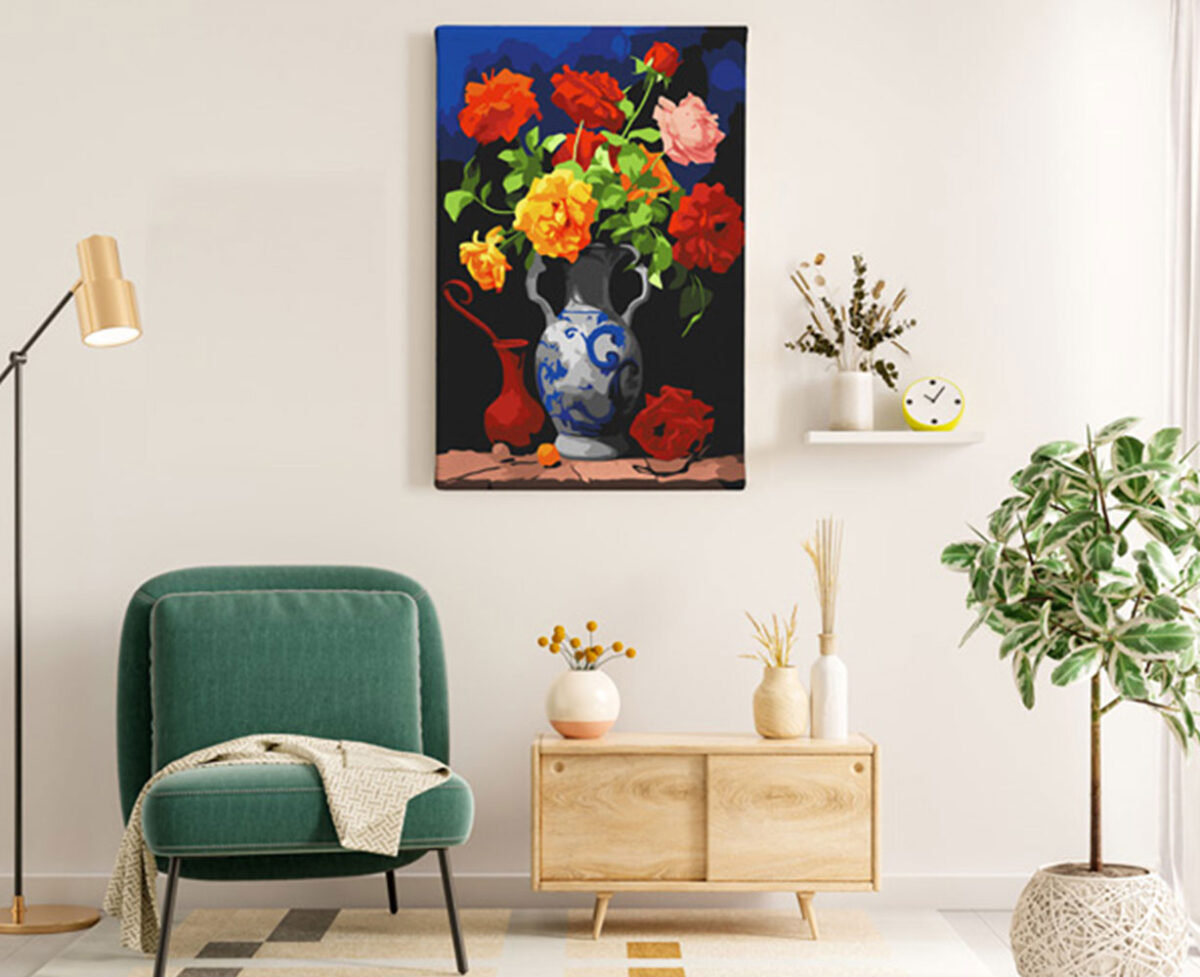 Vivid Flower Pot Paint Kit - Image 