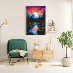 Mountain Moonlight Peace Paint Kit - Image 