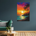 Tropical Sunset Paint Kit - Image 