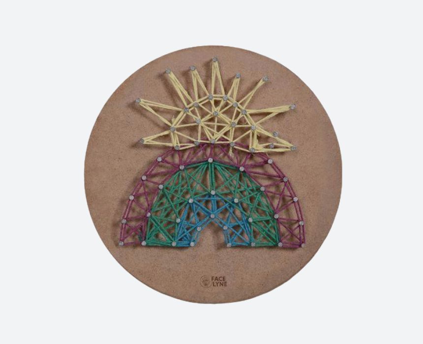 2 Rainbow String Art Kit - Image 1