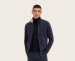 Zipper Jacket in Navy - Image 