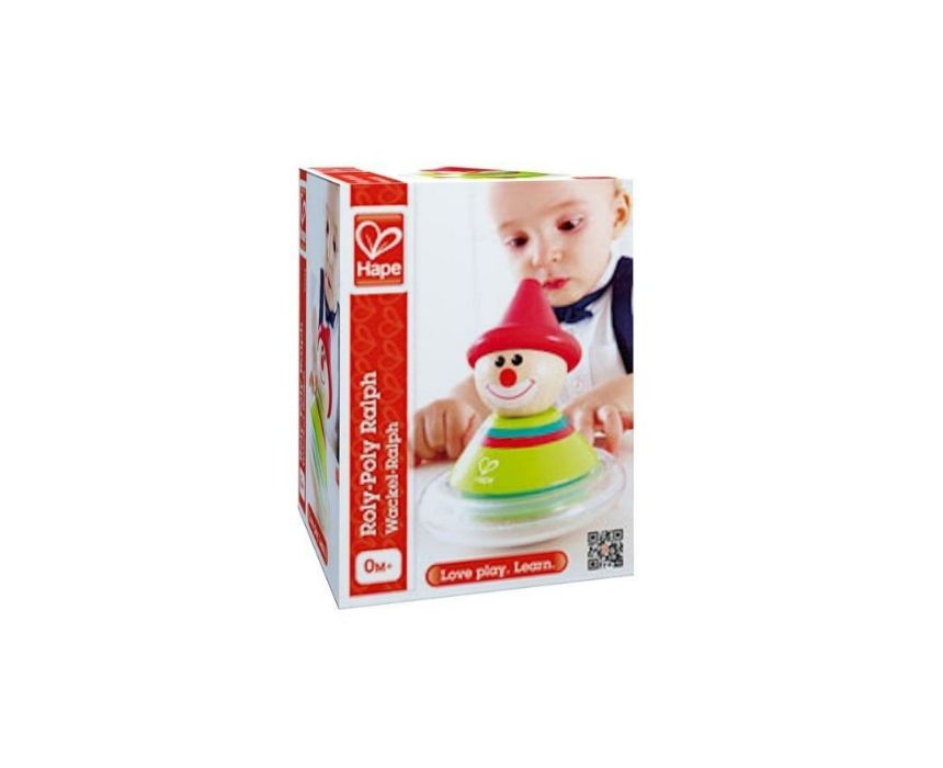 30 Hape Roly-Poly Ralph Toy - Image 1
